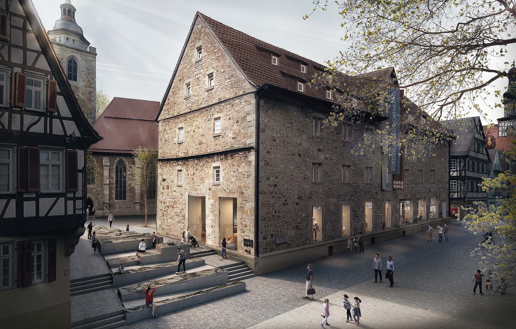 3D Visualization: Municipal Museum Kornhaus